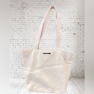 DKNY Leather, Cream Tote Bag 🤩